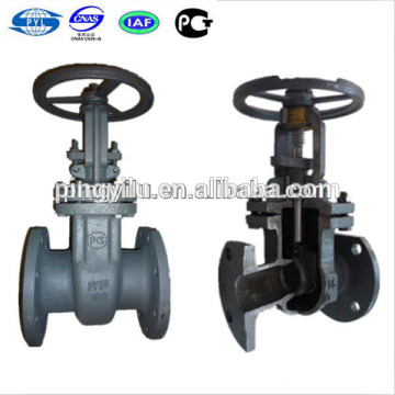 rising stem gate valve standard gost cast steel hand wheel water gate valve dn 100-400 for gas oil gate valve